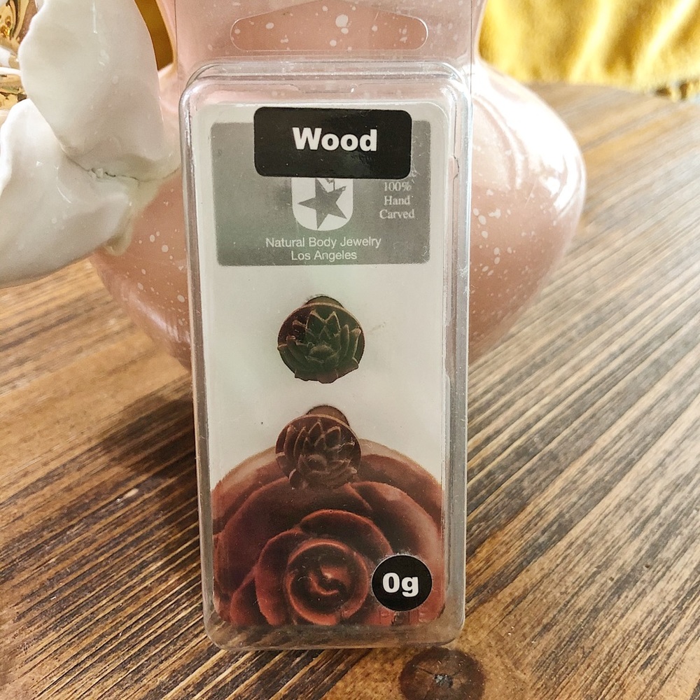 Lotus flower wooden guages